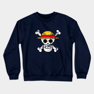 Straw Hat Jolly Roger Crewneck Sweatshirt